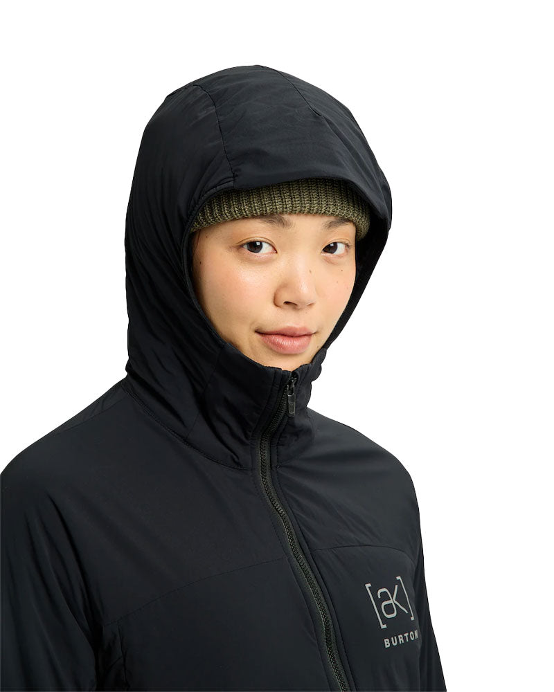 Burton Women's [ak] Helium Hooded Stretch Ins Jacket True Black 2026