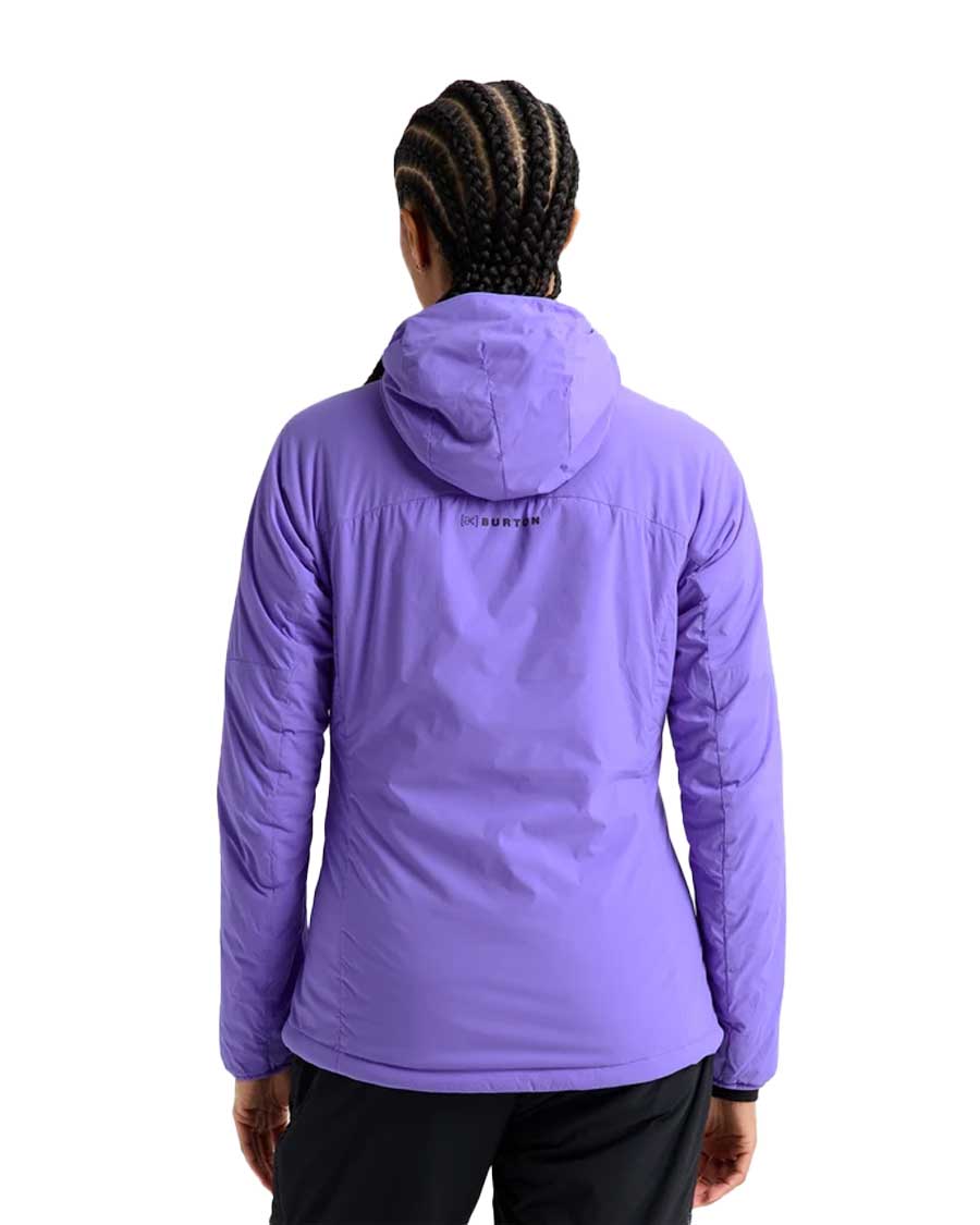 Burton Women's [ak] Helium Hooded Stretch Insulated Jacket Purple Voltage 2027