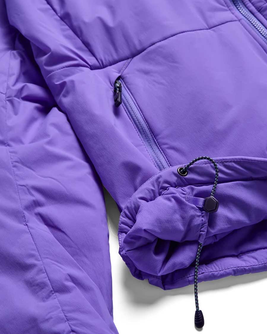 Burton Women's [ak] Helium Hooded Stretch Insulated Jacket Purple Voltage 2027
