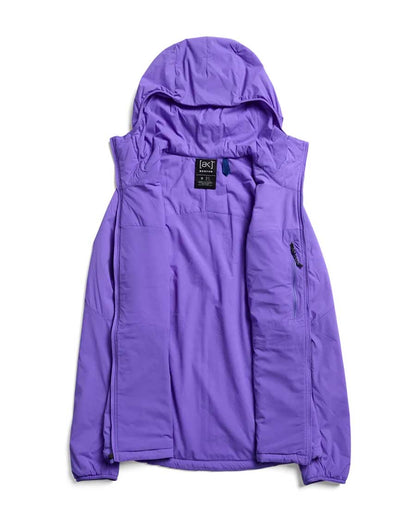 Burton Women's [ak] Helium Hooded Stretch Insulated Jacket Purple Voltage 2027