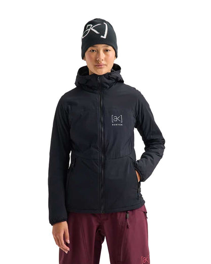 Burton Women's [ak] Helium Hooded Stretch Insulated Jacket True Black 2027