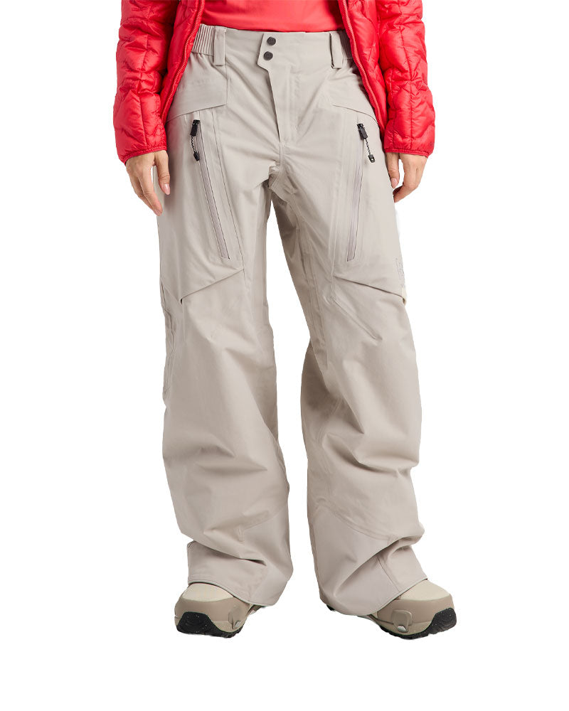 Burton Women's [ak] Insulated Swash Gore-Tex 2L Pants Chinchilla Gray 2027