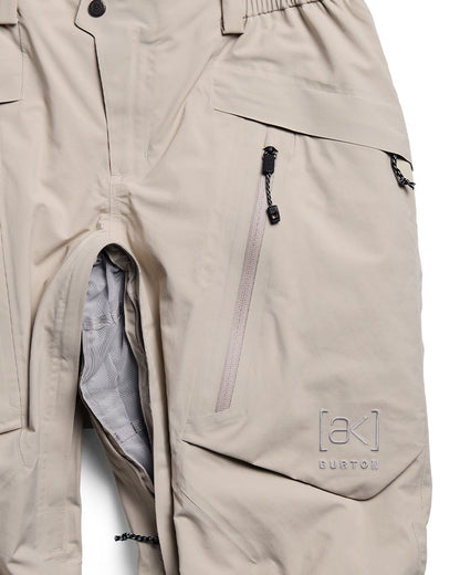 Burton Women's [ak] Insulated Swash Gore-Tex 2L Pants Chinchilla Gray 2027