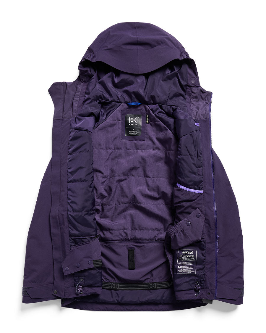 Burton Women's [ak] Swash Synth Ins Gore 2L Jkt Nightshade Purple 2027