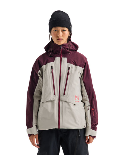 Burton Women's [ak] Swash Synth Ins Gore-Tex 2L Jkt Rum Raisin/Gray 2027