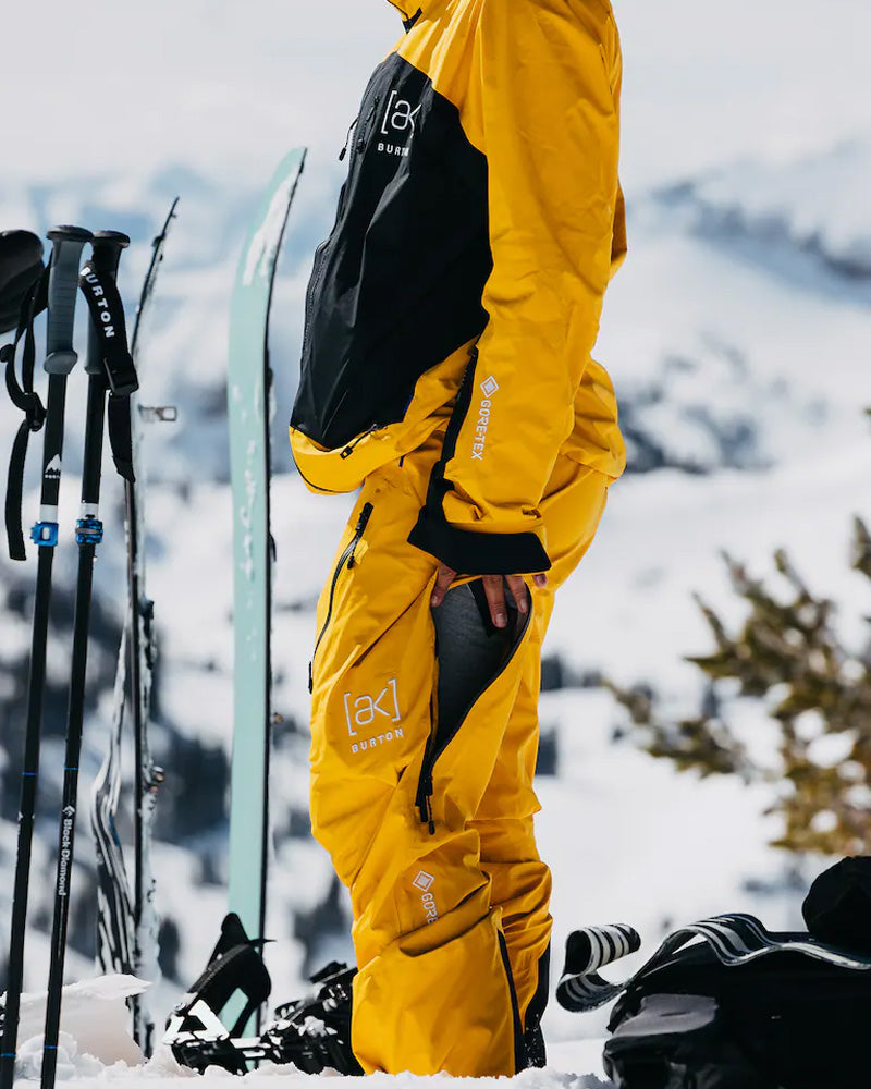 Burton Women's [ak] Tuvak Gore-Tex 3L Pant Goldenrod/True Black