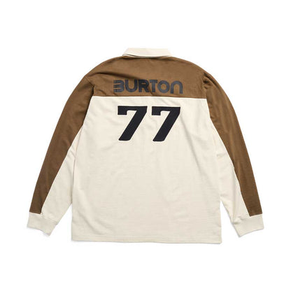 Burton x Zeb Long Sleeve Rugby Shirt Lunar Sand/Earth Ship Brown 2027