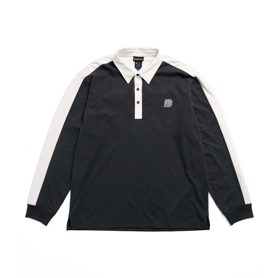 Burton x Zeb Long Sleeve Rugby Shirt True Black/Stout White 2027