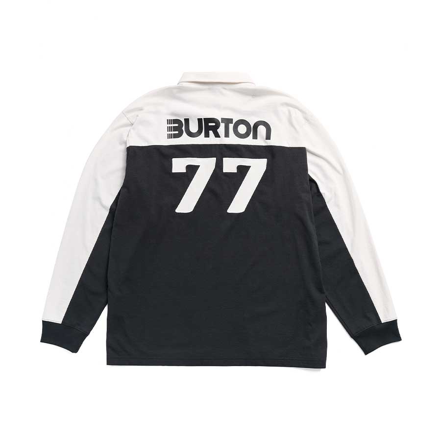 Burton x Zeb Long Sleeve Rugby Shirt True Black/Stout White 2027