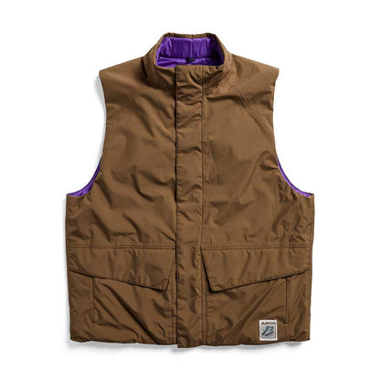 Burton x Zeb Reversible Ins Vest Earth Ship Brown 2027