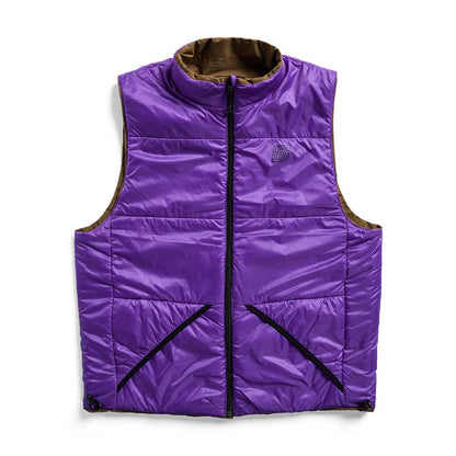 Burton x Zeb Reversible Ins Vest Earth Ship Brown 2027