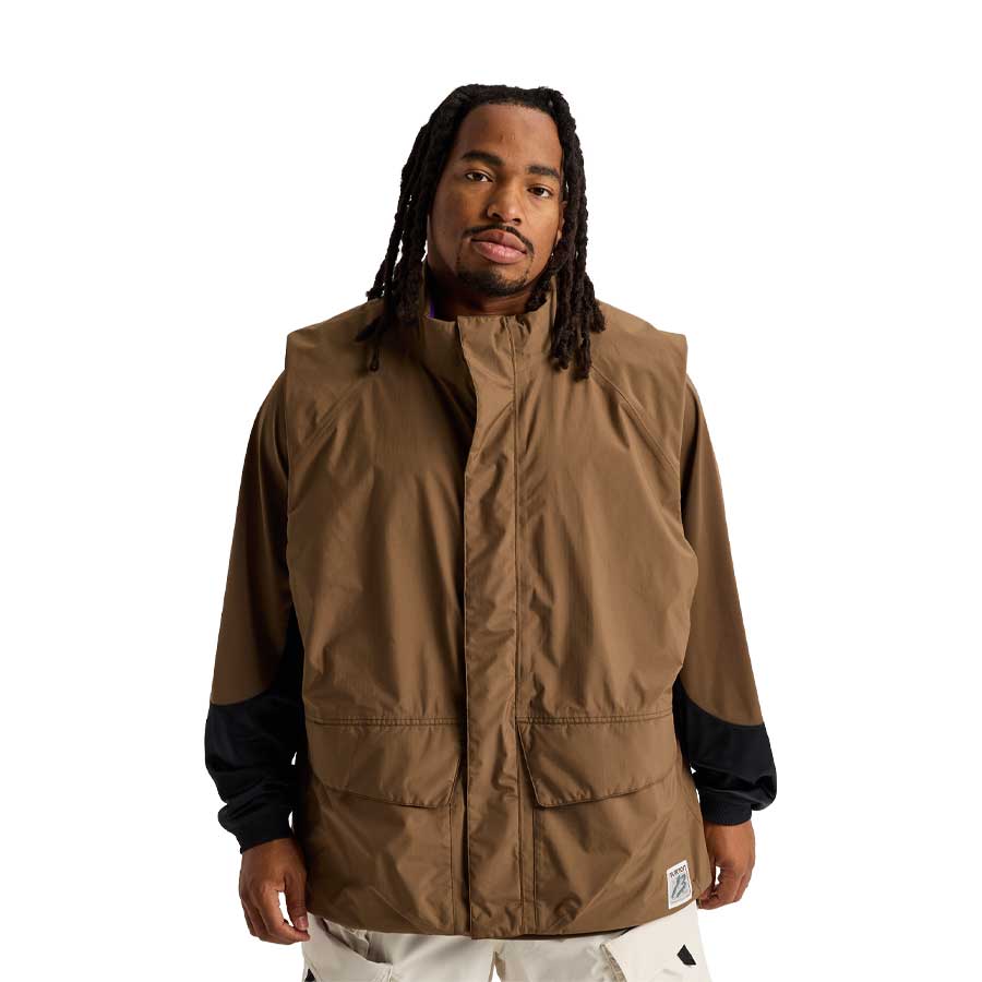 Burton x Zeb Reversible Ins Vest Earth Ship Brown 2027
