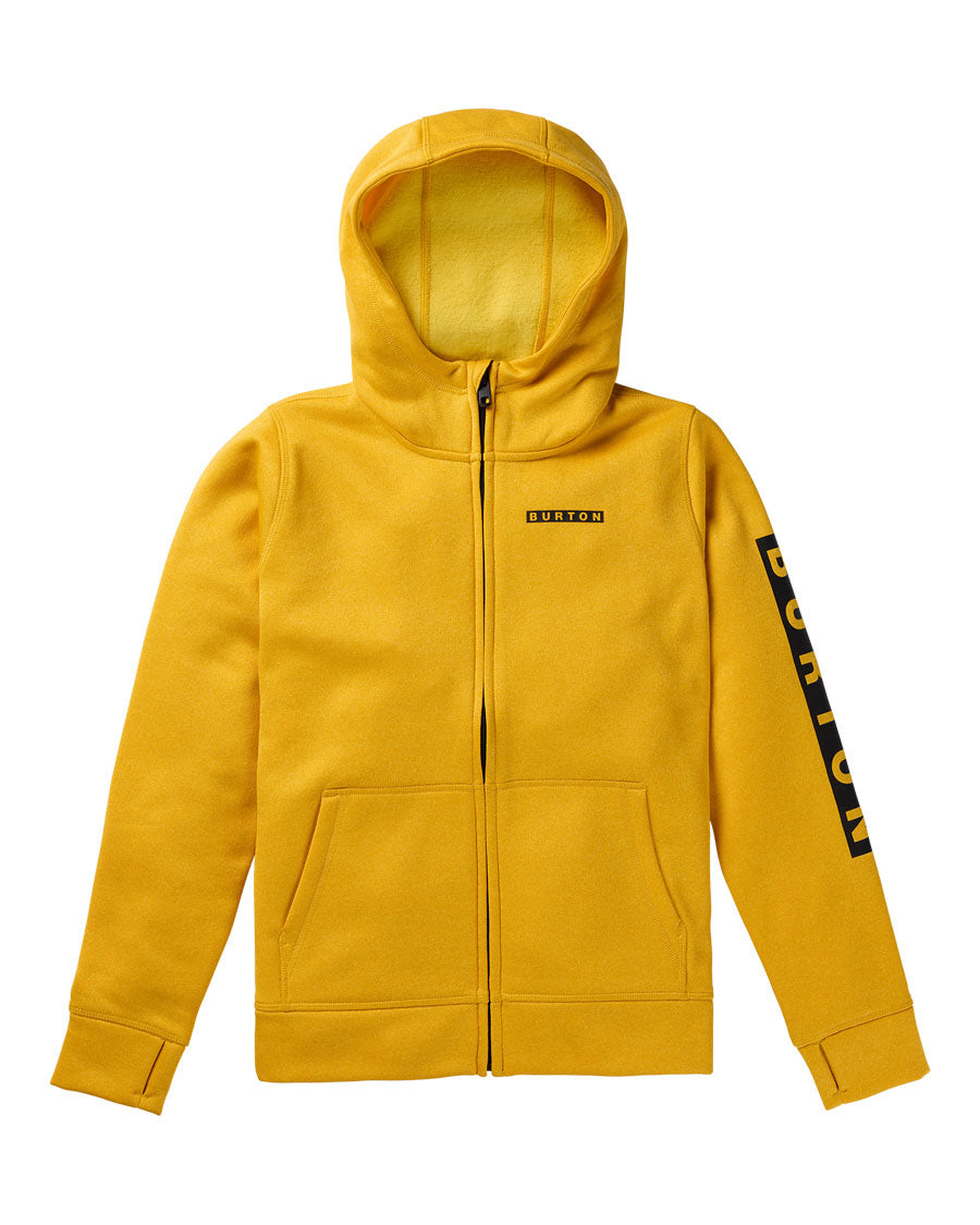 Burton Kids' Oak Full-Zip Goldenrod Heather 2026