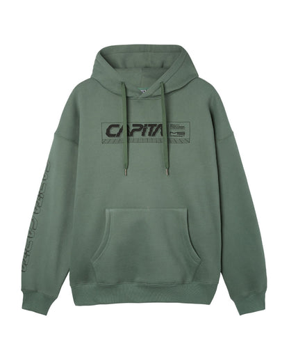 Capita Fracture Hoodie Light Olive 2026
