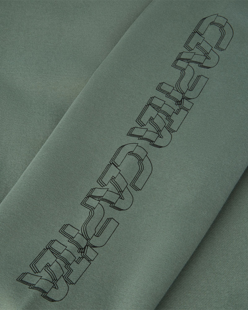 Capita Fracture Hoodie Light Olive 2026