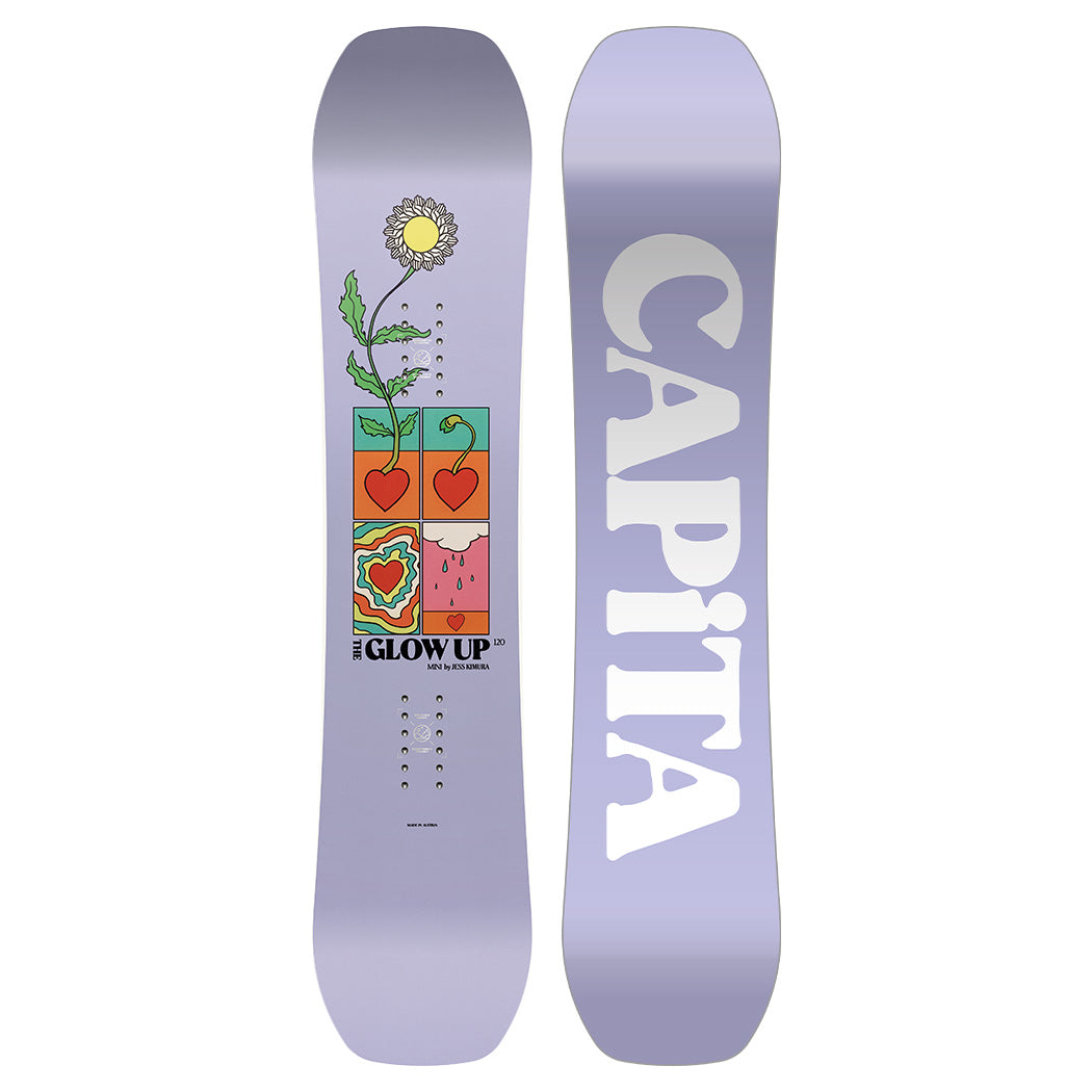 Capita Kids' The Glow Up Mini Jk Snowboard 2027