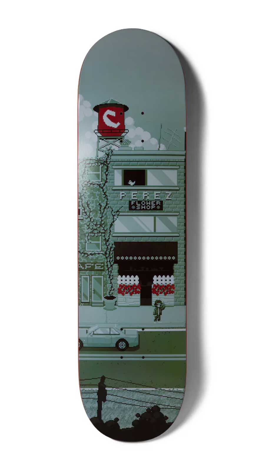 Chocolate Perez Pixel City Deck 8.4"