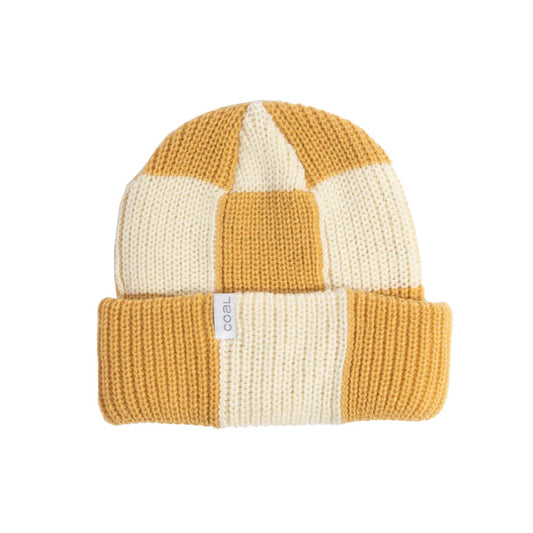 Coal Frena Baggy Beanie Khaki Check 2026