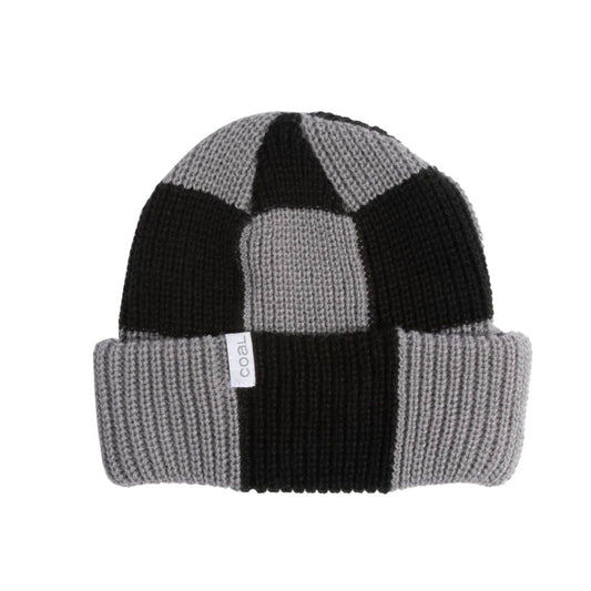 Coal Frena Baggy Beanie Mid Grey Check 2026