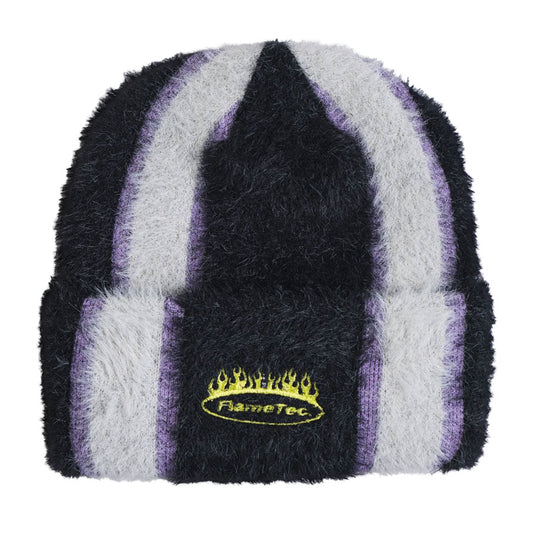 Corduroy Flametec Mohair Beanie Black 2027