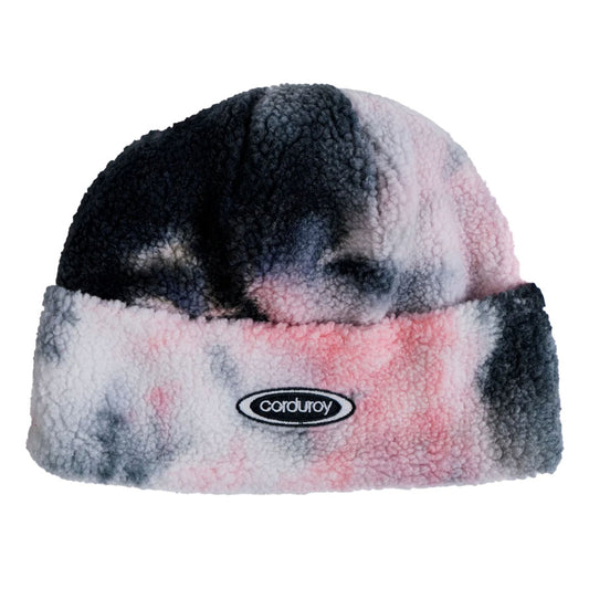 Corduroy Fleece Beanie Black 2027