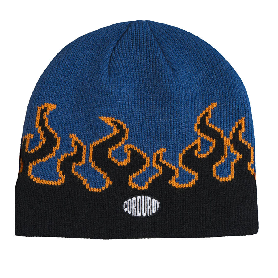 Corduroy Ll Burn Skully Beanie Very Blue 2027