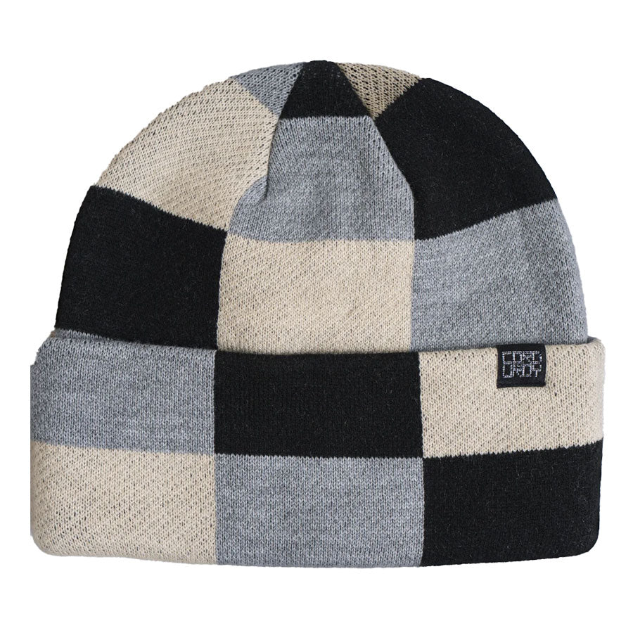Corduroy Squared Beanie Natural 2027