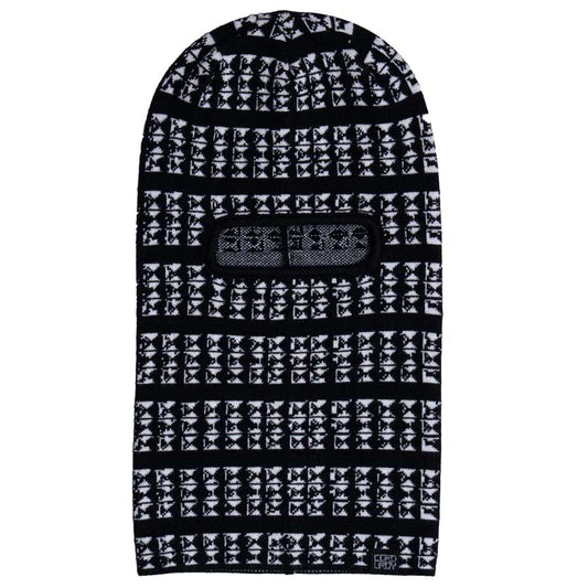 Corduroy Studs Mask Clava Black 2027
