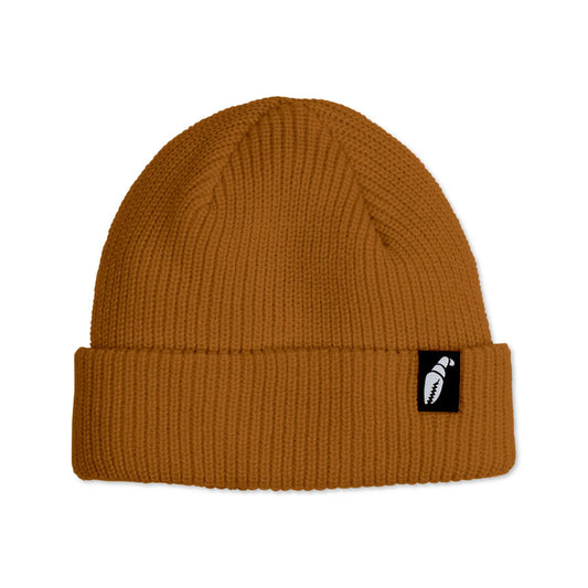Crab Grab Claw Label Beanie Coyote