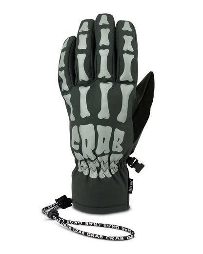 Crab Grab Five Glove Bones Reflective