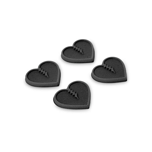 Crab Grab Mini Hearts Black