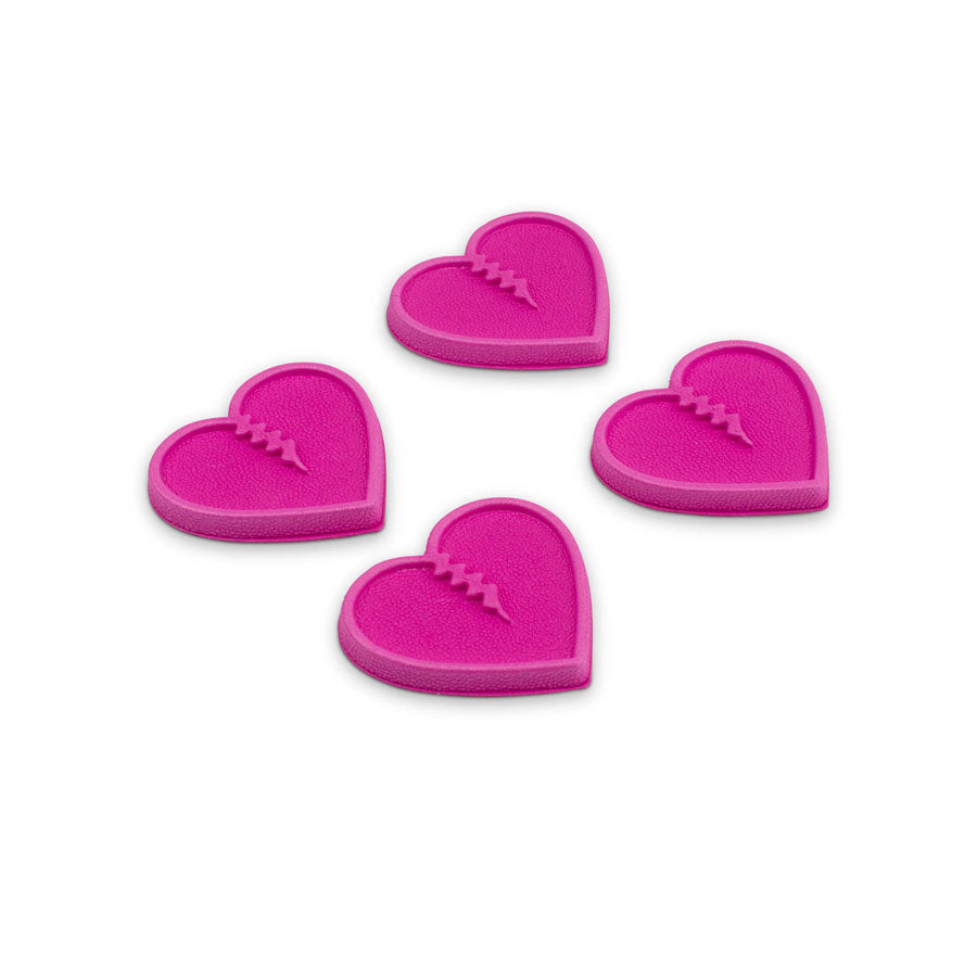Crab Grab Mini Hearts Hot Pink
