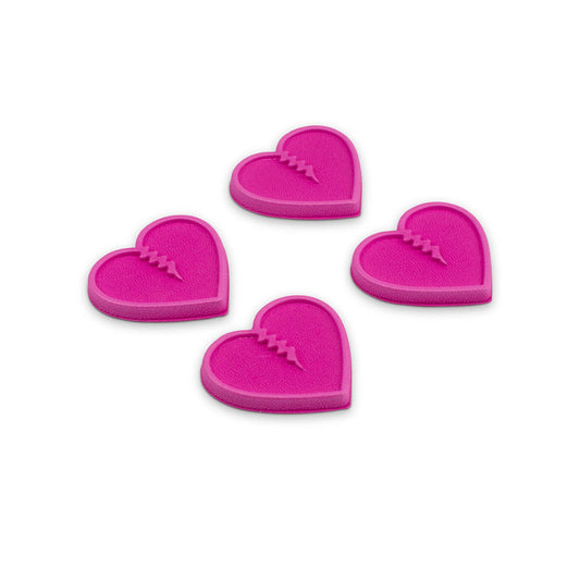 Crab Grab Mini Hearts Hot Pink