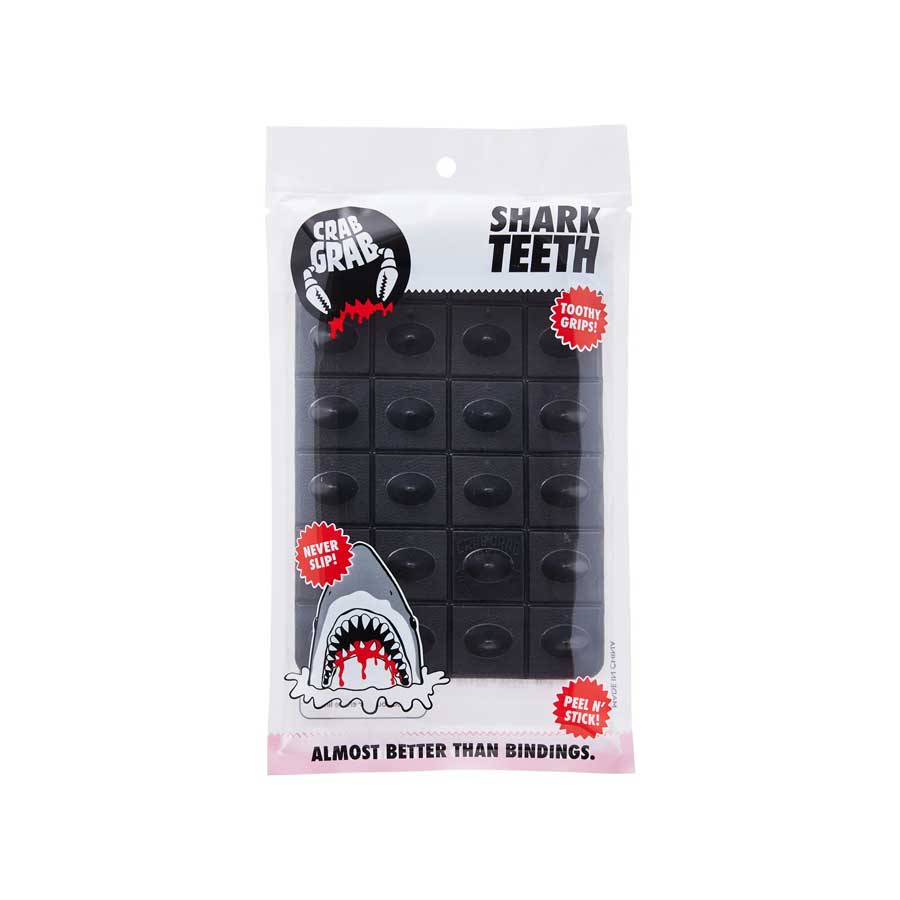 Crab Grab Shark Teeth Stomp Pad Black
