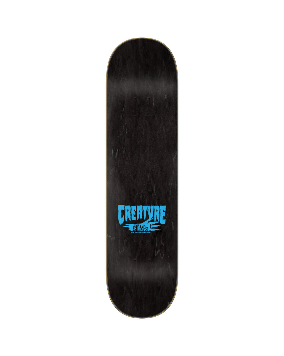 Creature Logo Outline Stumps Deck 8"