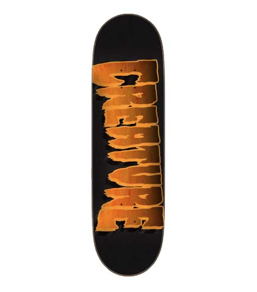 Creature Logo Outline Stumps Deck 8.8"