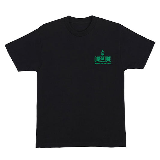 Creature Security Service T-Shirt Black