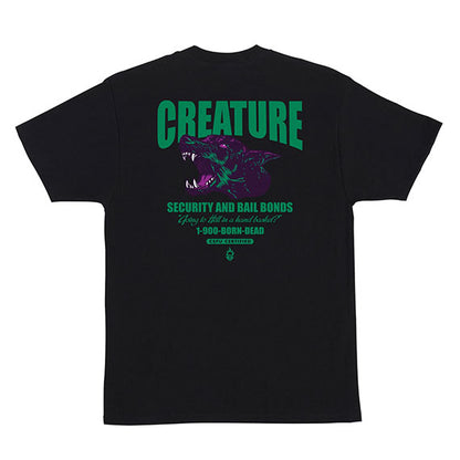 Creature Security Service T-Shirt Black