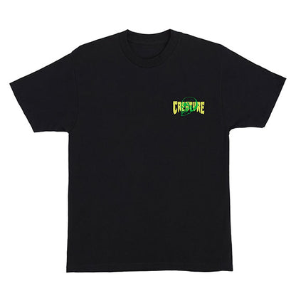 Creature Spiral Skull T-Shirt Black