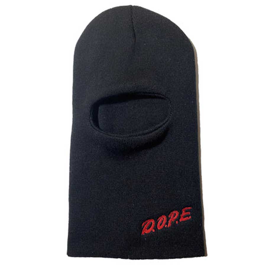 D.O.P.E. Robber Mask Black Red 2026