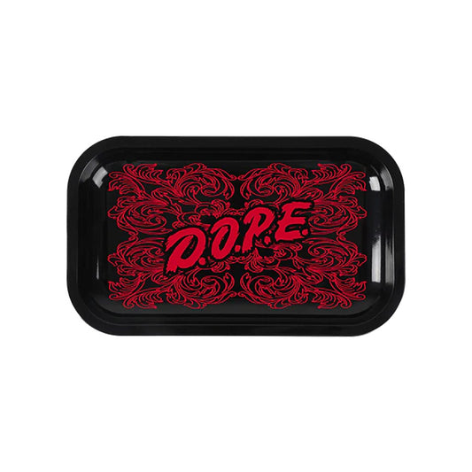 D.O.P.E. Rolling Tray Black Red 2026