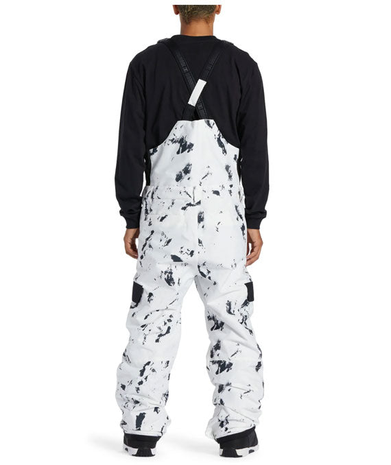 DC Men's Docile Bib Pant Snow Camo 2024