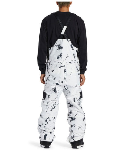 DC Men's Docile Bib Pant Snow Camo 2024