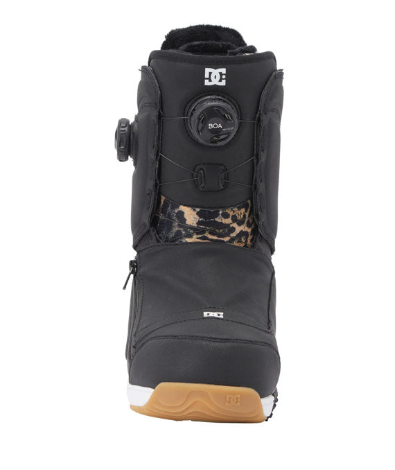 DC Women's Mora BOA Boot Black/Leopard 2024 – The Source Snowboard