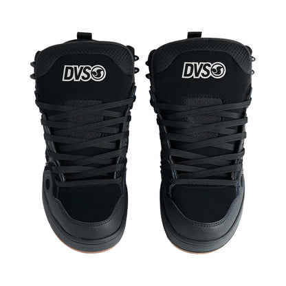 DVS Comanche Boot Black Reflective Charcoal Leather