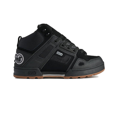 DVS Comanche Boot Black Reflective Charcoal Leather