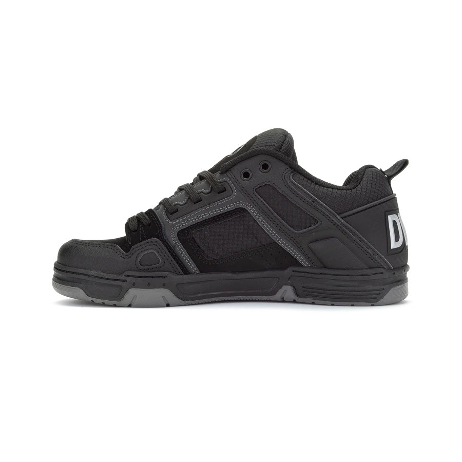 DVS Comanche Shoe Black Reflective Charcoal Leather