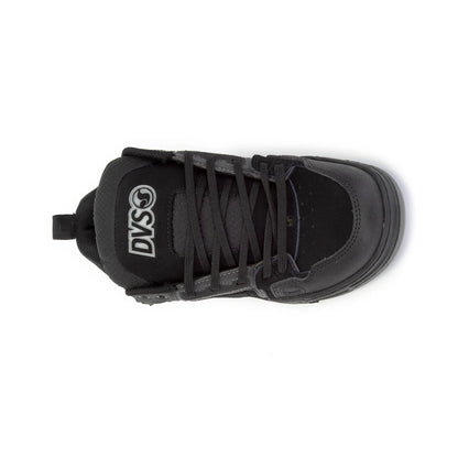 DVS Comanche Shoe Black Reflective Charcoal Leather