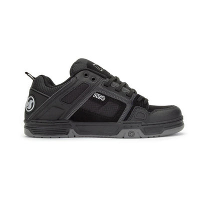 DVS Comanche Shoe Black Reflective Charcoal Leather