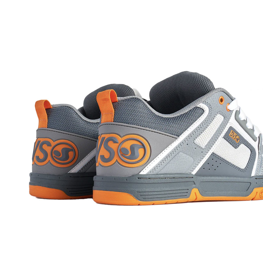 DVS Comanche Shoe Charcoal Grey/Orange Nubuck